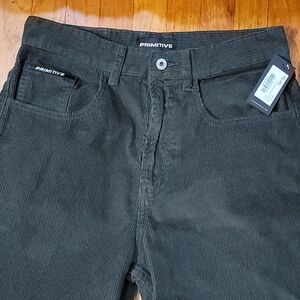 Primitive Men's Brown Corduroy Pants